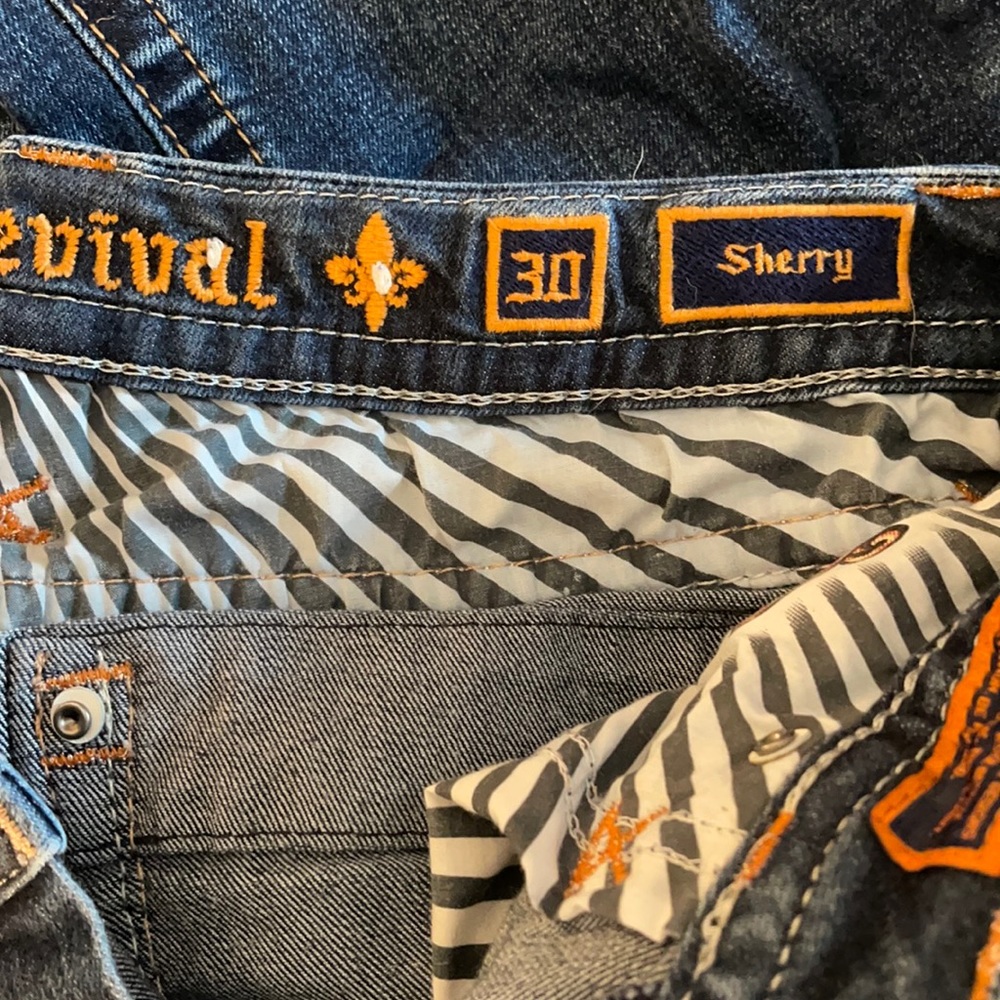 Women’s rock Revival 30” Sherry jeans